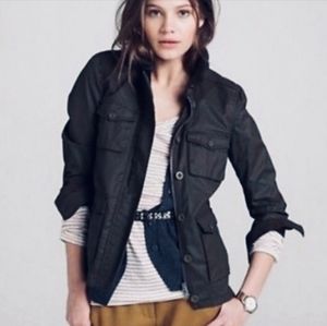 JCrew Washed & Aged Utility Jacket